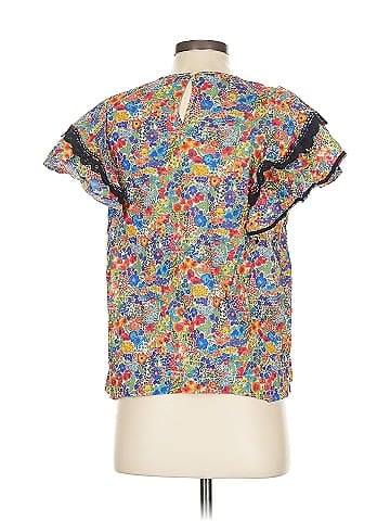 Liberty Art Fabrics for J.Crew Short Sleeve Blouse (view 2)