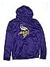 NFL 100% Polyester Purple Pullover Hoodie Size 18 - 20 - photo 1