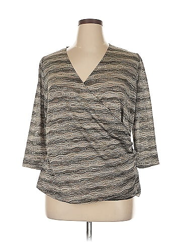 Jones New York Collection 3/4 Sleeve Top (view 1)