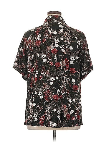 City Chic Short Sleeve Blouse (view 2)