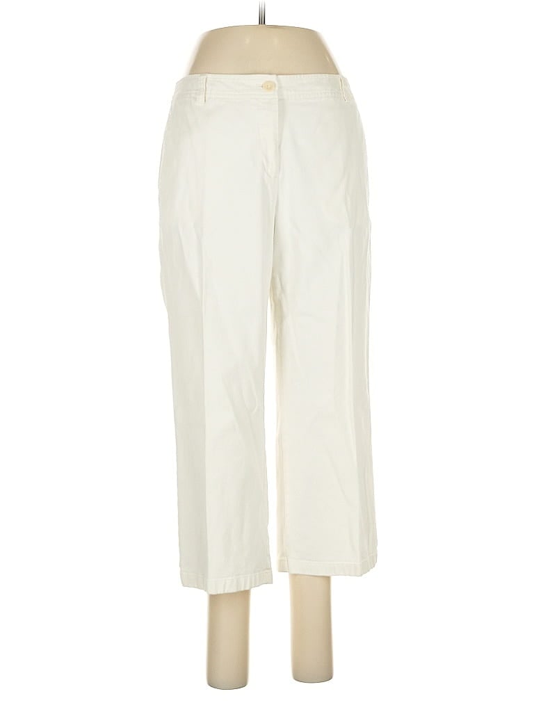 Pre-owned Sigrid Olsen Casual Pants In White