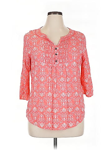 Faded Glory 3/4 Sleeve Blouse (view 1)