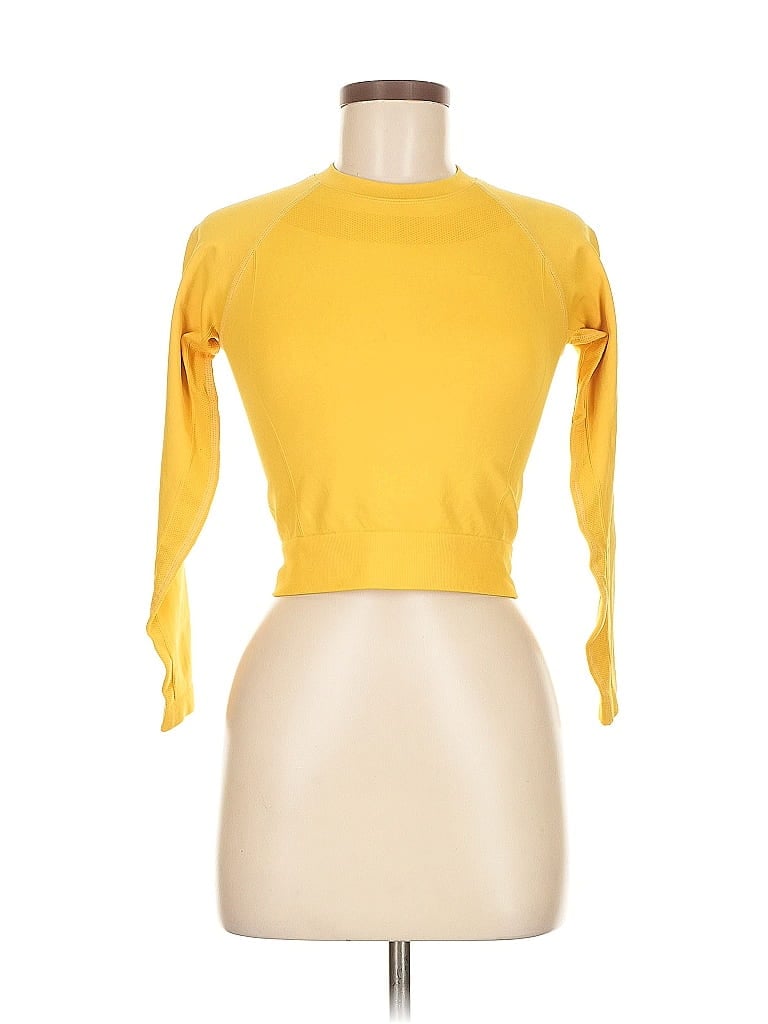Click to view more detailed imagery on our partner's website Pre-owned Assorted Brands 3/4 Sleeve T-shirt In Yellow