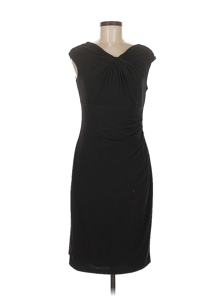 Ralph Lauren Women's Sequined Cocktail Dress Black Size 18