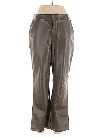 Avec Les Filles Faux Leather Pants (view 1)