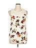 Ambiance 100% Rayon Ivory Sleeveless Blouse Size 1X - photo 1