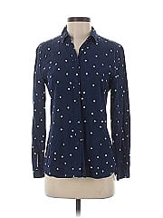 Sézane Long Sleeve Silk Top