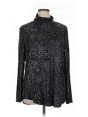 JM Collection Long Sleeve Turtleneck (view 1)