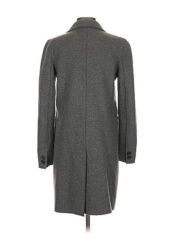 R | Label Wool Coat (view 2)