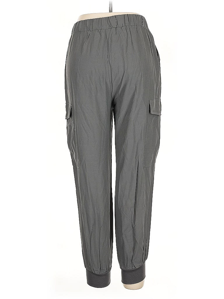 Pre-owned Doe & Rae Cargo Pants In Gray