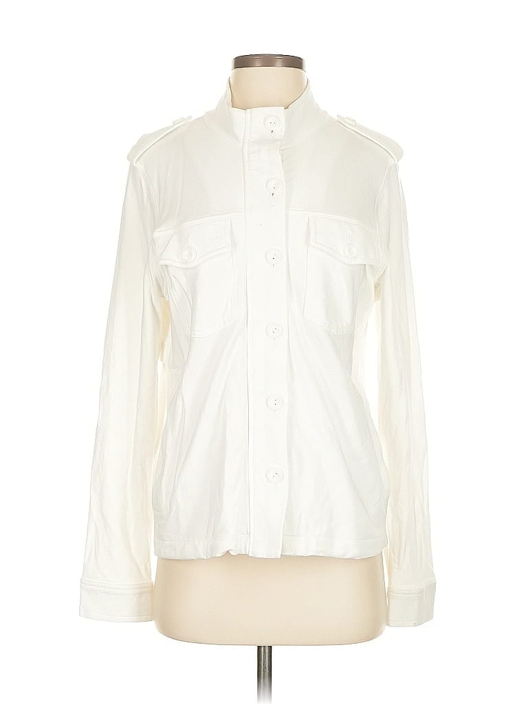 Pre-owned Cabi Jacket In White