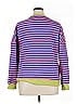 Zesica Stripes Purple Pullover Sweater Size XL - photo 2