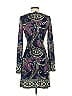 Hale Bob Paisley Purple Cocktail Dress Size XS - photo 2