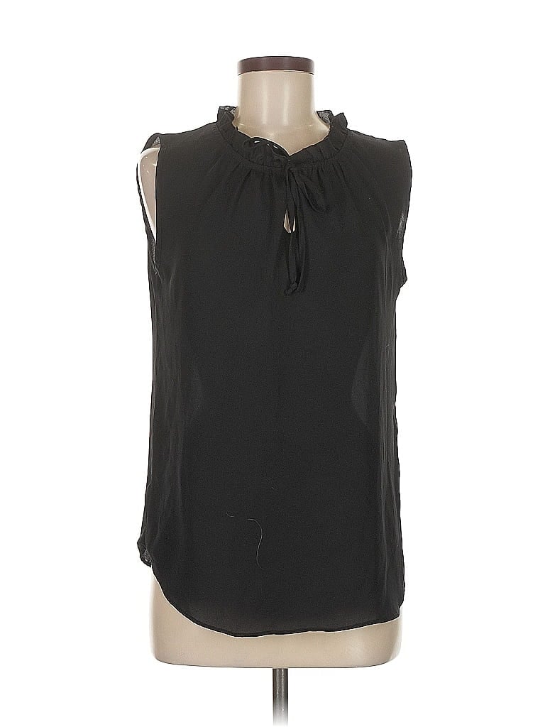 JON & ANNA Pre-owned Sleeveless Blouse In Black