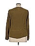 J.Crew Collection 100% Silk Brown Long Sleeve Silk Top Size 14 - photo 2
