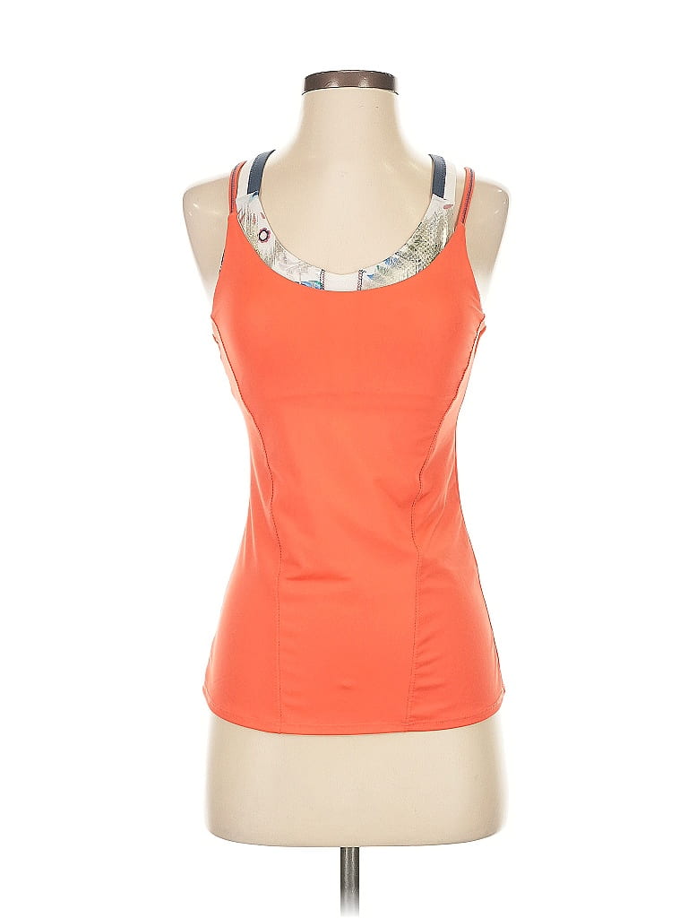 Lucky in Love Orange Sleeveless Top Size XS - photo 1