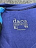 D&Co. Solid Blue Casual Dress Size L - photo 7