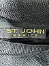 St. John Blue 3/4 Sleeve Top Size L - photo 7