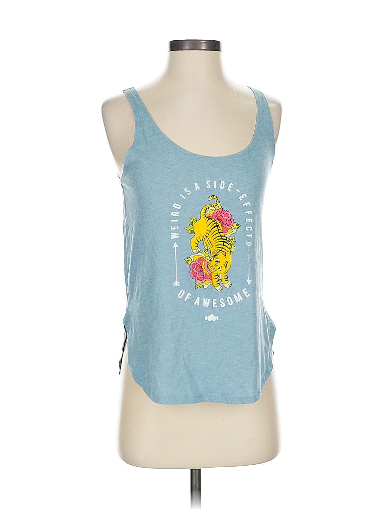 Next Level Apparel Blue Tank Top Size S - photo 1