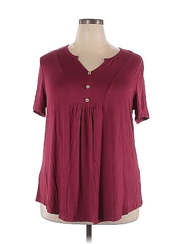 Cathy Short Sleeve Henley (view 1)