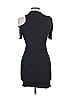 Charlotte Russe Solid Black Cocktail Dress Size L - photo 2