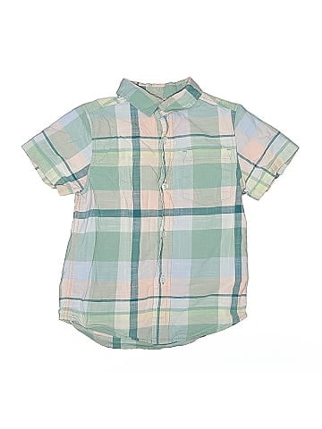 Cat & Jack Short Sleeve Button-Down Shirt (view 1)
