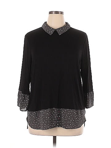 Elle 3/4 Sleeve Blouse (view 1)