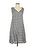 Flax 100% Linen Tweed Gray Casual Dress Size 6 - photo 1