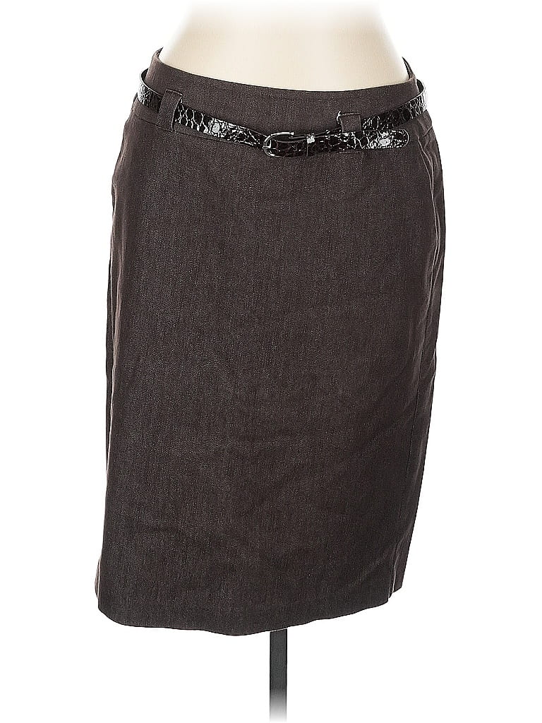 Pre-owned Nycc Formal Skirt In Gray