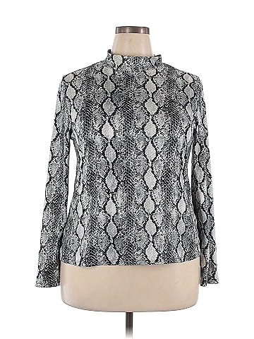 Eye Candy Long Sleeve Blouse (view 1)