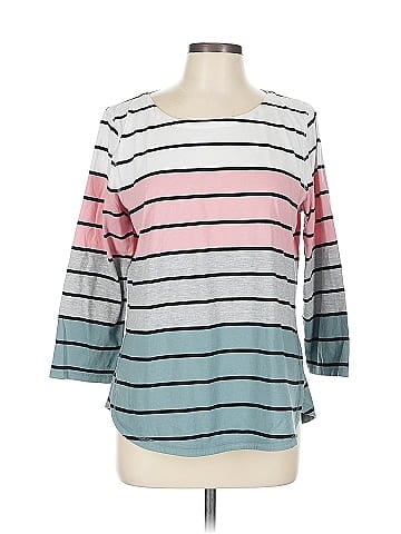 T by Talbots 3/4 Sleeve T-Shirt (view 1)