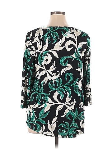 JM Collection 3/4 Sleeve Blouse (view 2)