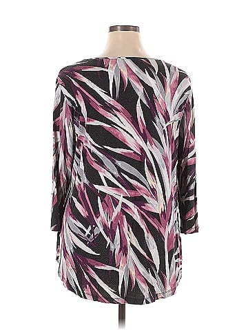 JM Collection 3/4 Sleeve Blouse (view 2)
