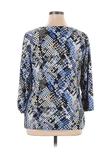 JM Collection 3/4 Sleeve Blouse (view 2)