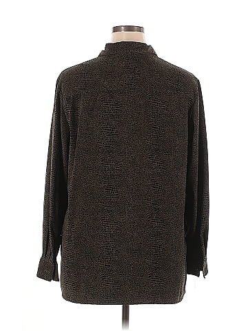 Sag Harbor Long Sleeve Blouse (view 2)