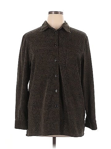 Sag Harbor Long Sleeve Blouse (view 1)