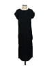 Madewell Solid Black Casual Dress Size XS - photo 1