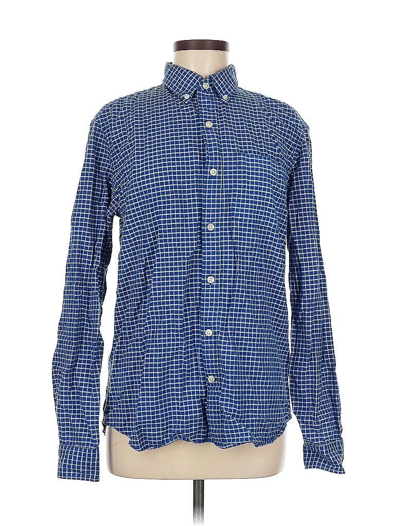 Click to view more detailed imagery on our partner's website Pre-owned Gap Long Sleeve Button Down Shirt In Blue