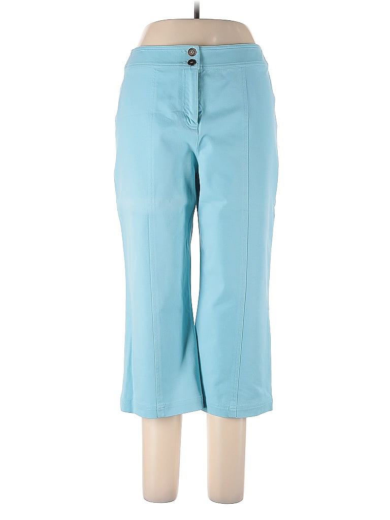 Pre-owned Doncaster Collection Casual Pants In Blue
