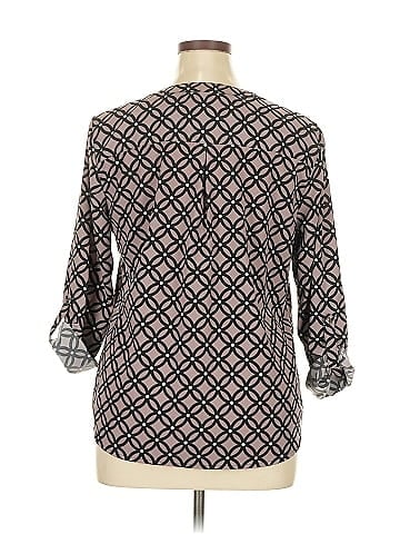 Notations 3/4 Sleeve Blouse (view 2)