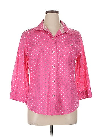 Karen Scott 3/4 Sleeve Button-Down Shirt (view 1)