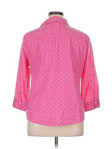 Karen Scott 3/4 Sleeve Button-Down Shirt (view 2)