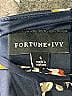 Fortune + Ivy Floral Blue Cocktail Dress Size S - photo 7