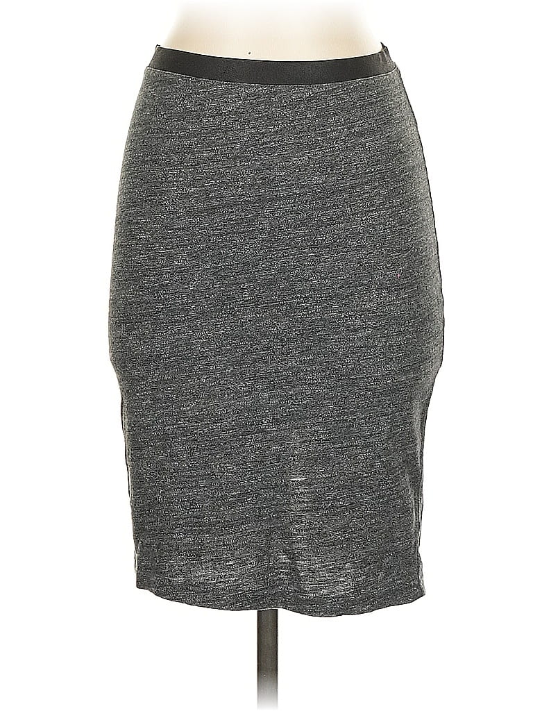 Pre-owned Express Casual Skirt In Gray