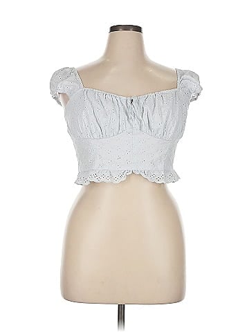 Hollister Short Sleeve Blouse (view 1)