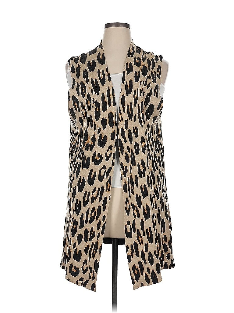 Carmen Carmen Marc Valvo Tan Cardigan Size 1X - photo 1
