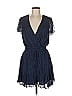 Trixxi 100% Polyester Paisley Blue Romper Size M - photo 1