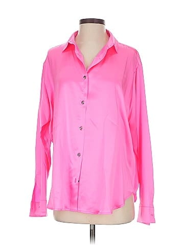 Lita By Ciara Long Sleeve Silk Top (view 1)