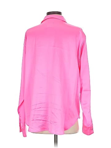 Lita By Ciara Long Sleeve Silk Top (view 2)