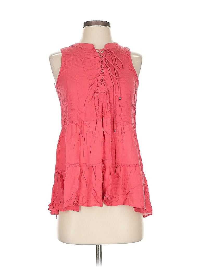 Pre-owned Floreat Sleeveless T-shirt In Pink